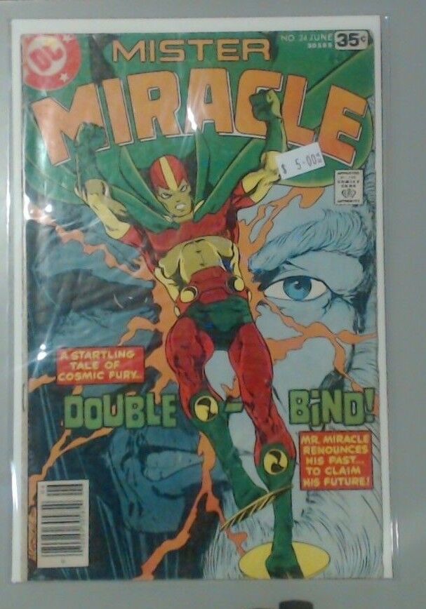 COMIC BOOK MAGAZINE -- DC MISTER MIRACLE DC NUMBER 24