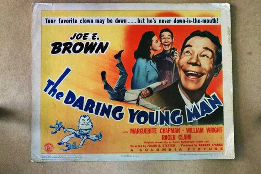 ORIGINAL LOBBY CARD - THE DARING YOUNG MAN - 1942 - title card