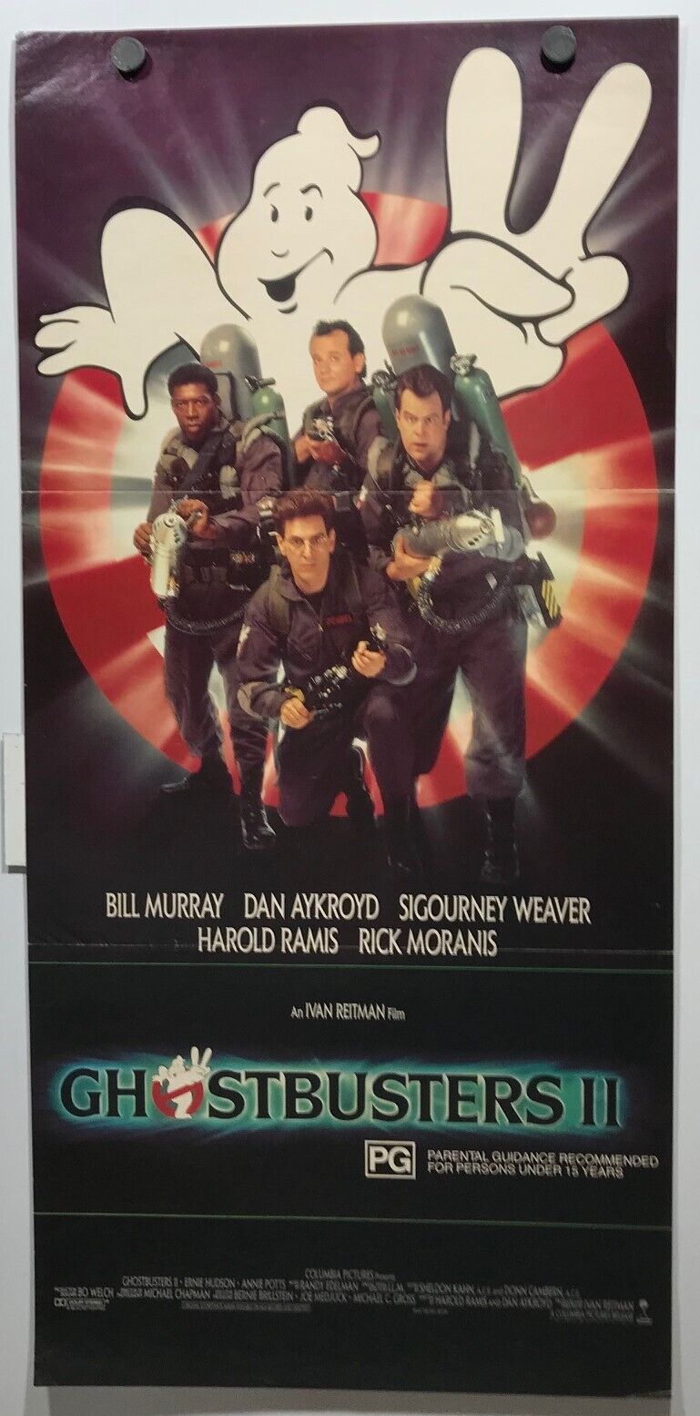 ORIGINAL DAYBILL MOVIE POSTER - GHOSTBUSTERS II