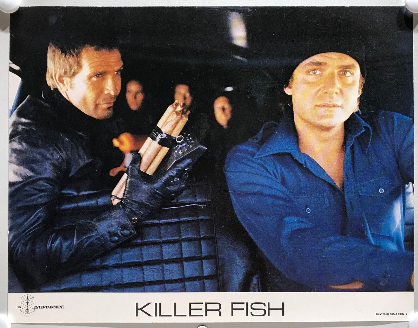 ORIGINAL LOBBY CARDS - KILLER FISH - 1979 - set of 8