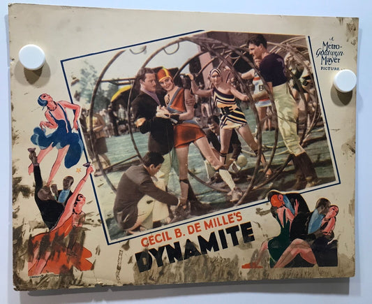 ORIGINAL LOBBY CARD - DYNAMITE (b) - 1929 - title card