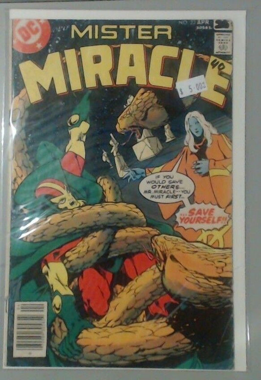 COMIC BOOK MAGAZINE - MISTER MIRACLE DC NO.23