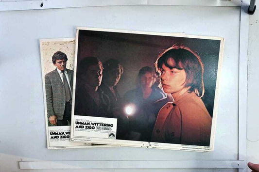 ORIGINAL LOBBY CARDS - UNMAN, WITTERING AND ZIGO - 1971 - set of 8