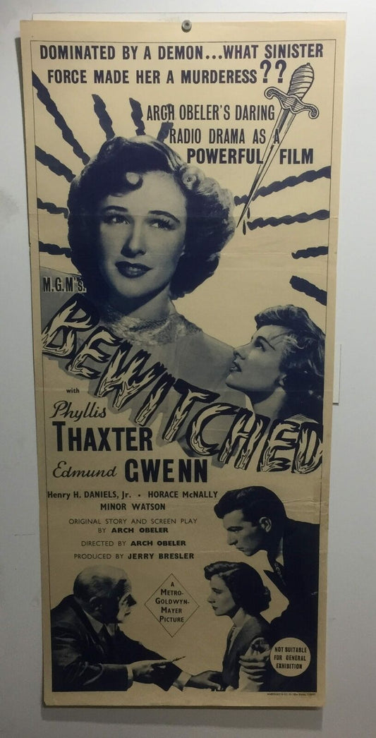 ORIGINAL DAYBILL MOVIE POSTER - BEWITCHED - ADULT