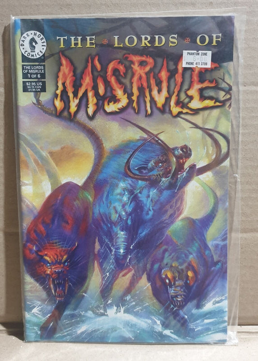 COMIC BOOK ~  DARK HORSE LORDS OF MISRULE 1 OF 6