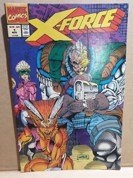 COMIC BOOK - MARVEL X-FORCE #1 FINE CONDITION