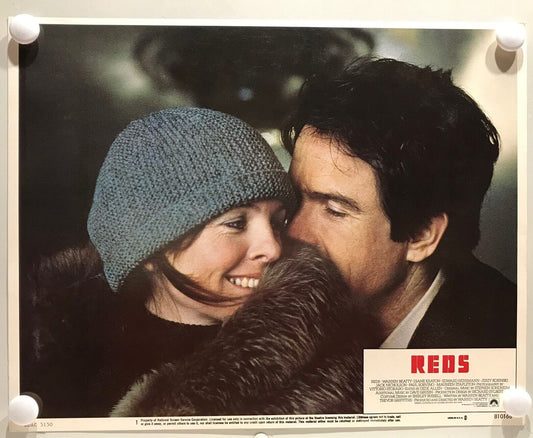 ORIGINAL LOBBY CARDS - REDS - 1981 - set of 8