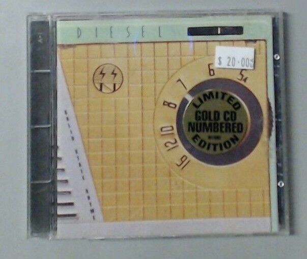 MUSIC CD IN CASE - DIESEL - SOLID STATE RHYME - LIMITED GOLD CD NUMBERED EDITION