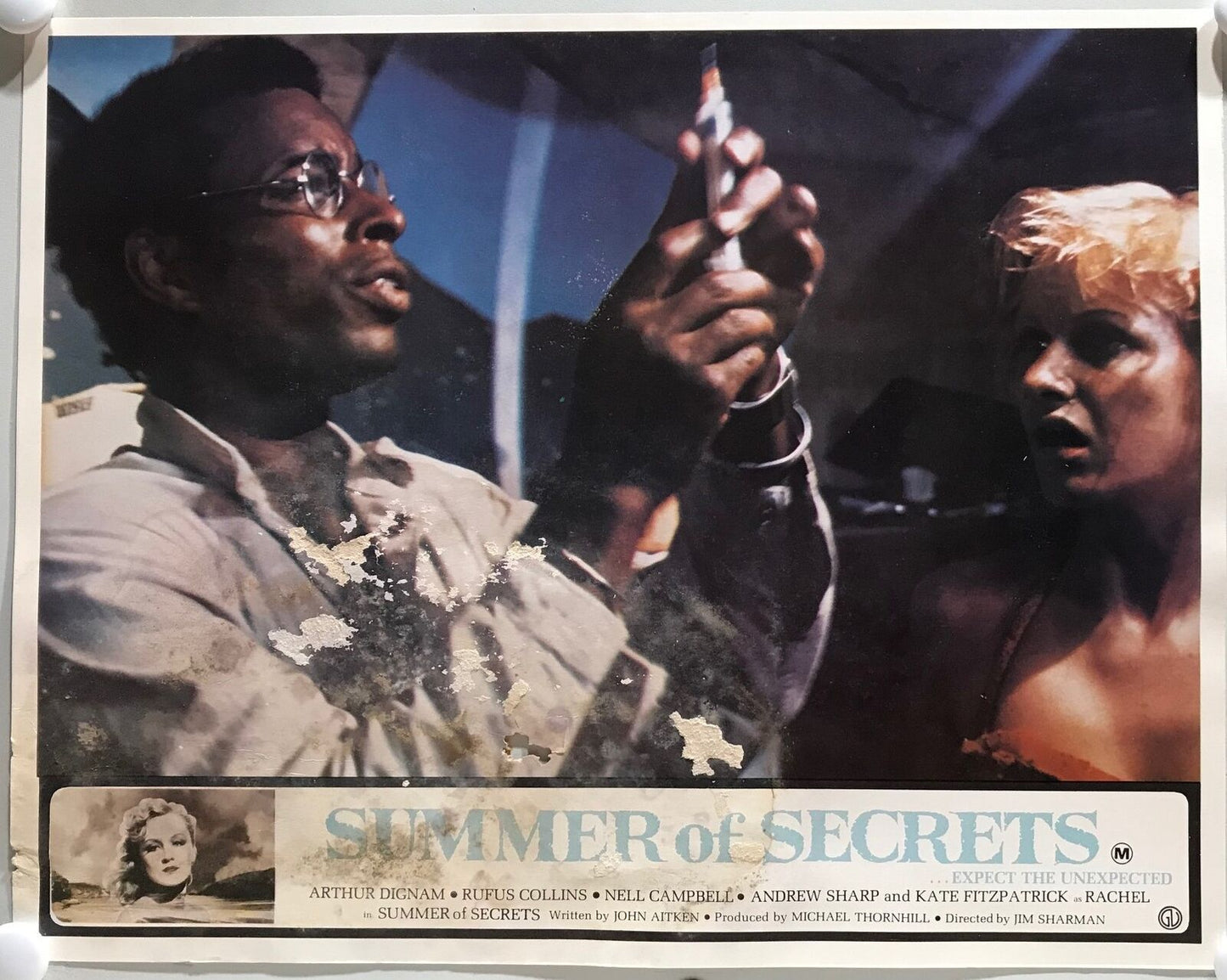 ORIGINAL LOBBY CARDS - SUMMER OF SECRETS (b) - 1976 - set of 8 - Australia