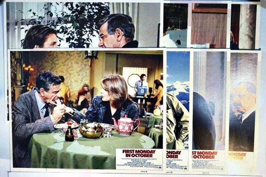 ORIGINAL LOBBY CARDS - FIRST MONDAY IN OCTOBER - 1981- set of 8