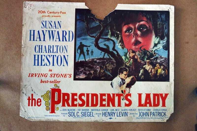 ORIGINAL LOBBY CARD - PRESIDENT'S LADY (The) - 1953 - title card