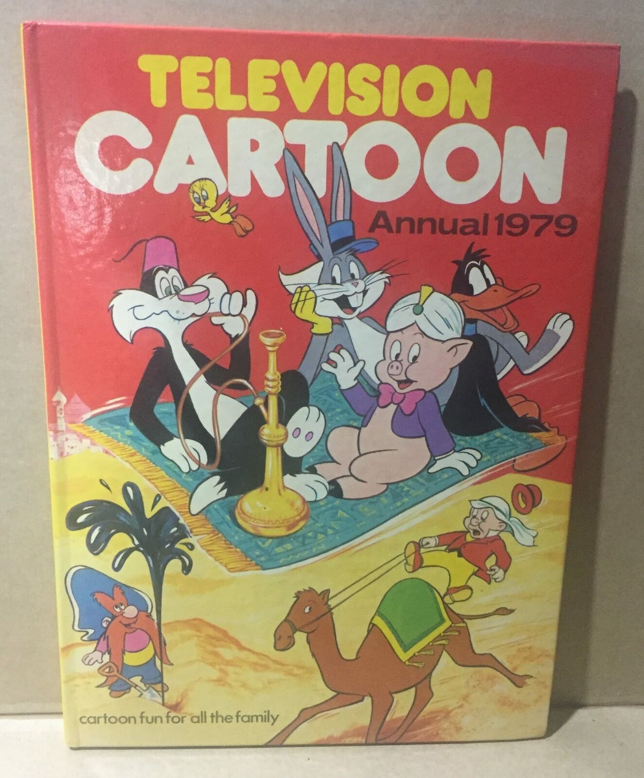 HARD COVER BOOK - TELEVISION CARTOON ANNUAL 1979 DISNEY