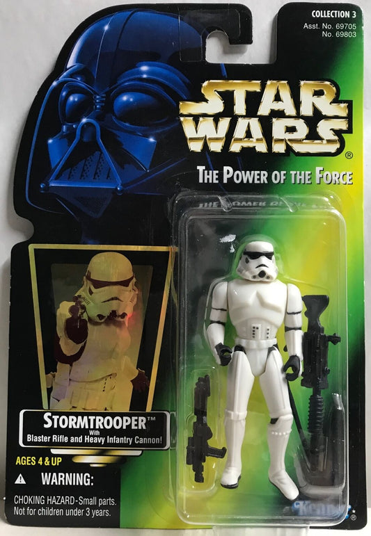 STAR WARS - KENNER - POTF - STORMTROOPER - with Blaster Rifle and Heavy Infantry