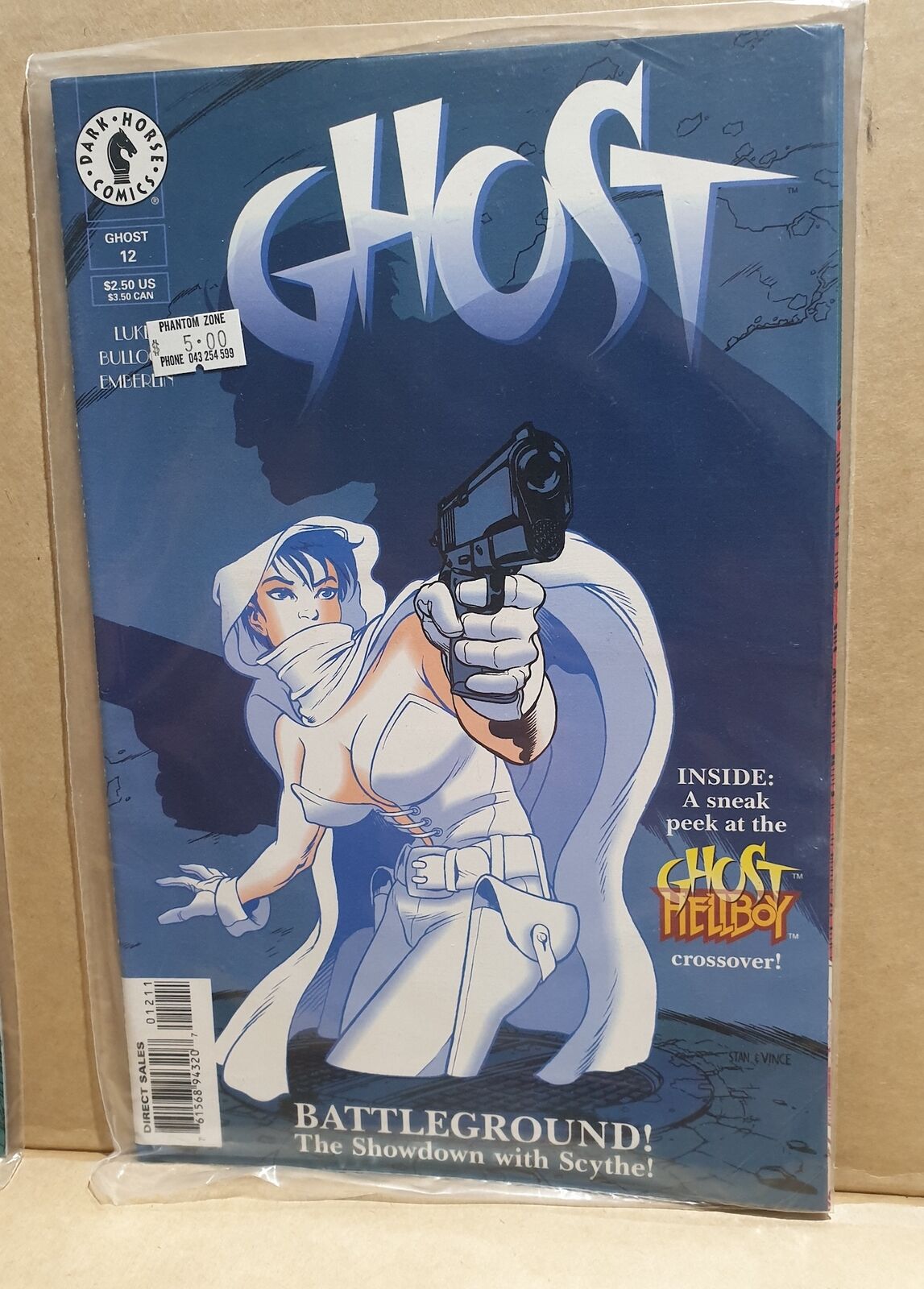 COMIC BOOK - GHOST DARK HORSE #11 #12 #14 #15 #16 #17 #20