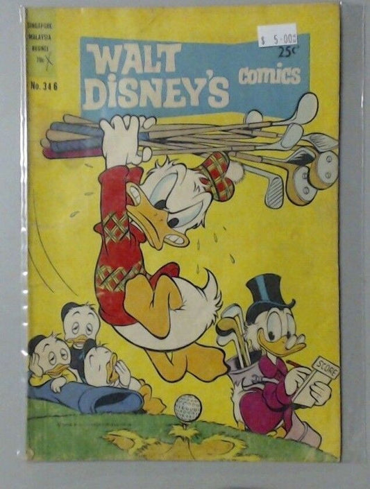 COMIC BOOK - WALT DISNEY'S COMICS HUEY DEWEY LOUIE NO.346