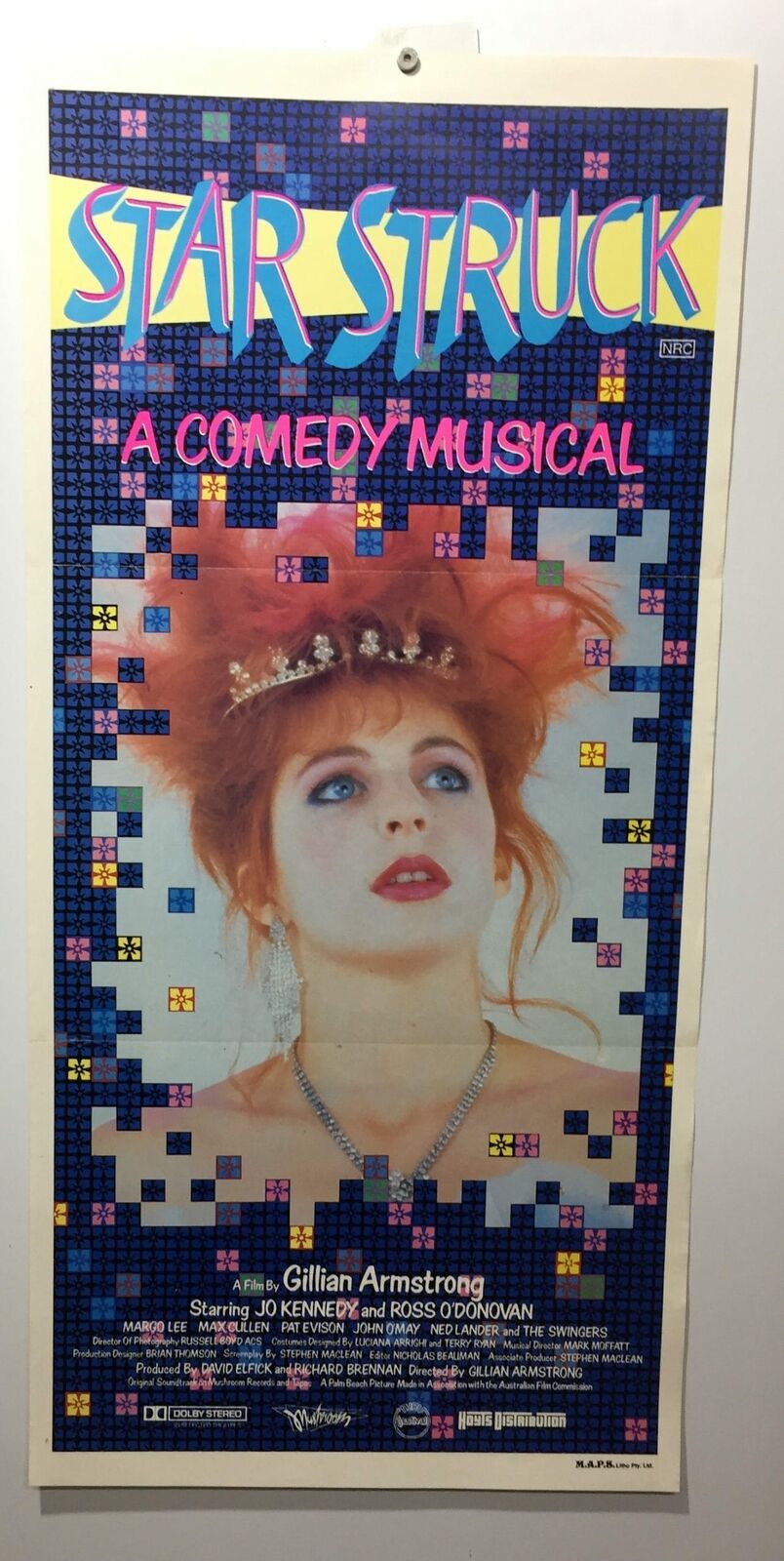 ORIGINAL DAYBILL MOVIE POSTER - STAR STRUCK