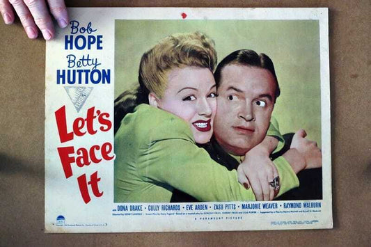 ORIGINAL LOBBY CARD - LET'S FACE IT - 1943 - title card