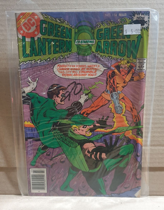 COMIC BOOK - DC GREEN LANTERN GREEN ARROW #114