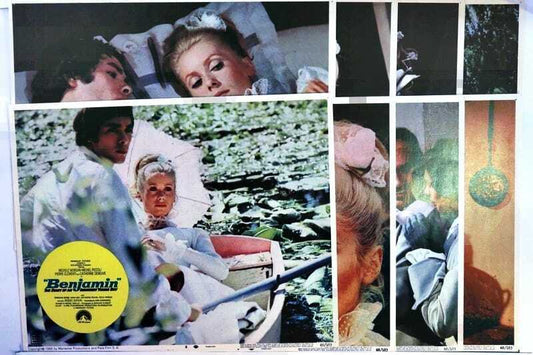 ORIGINAL LOBBY CARDS - BENJAMIN - 1968 - set of 8