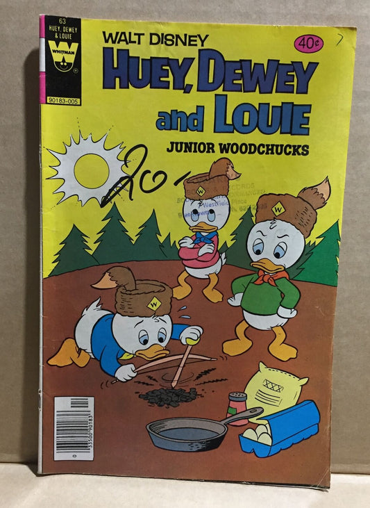 COMIC BOOK - WALT DISNEY HUEY DEWEY LOUIE 005