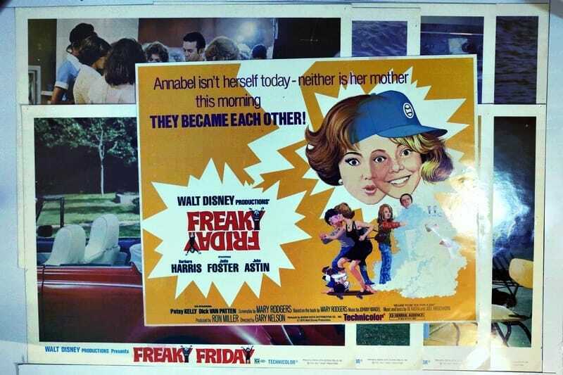 ORIGINAL LOBBY CARDS - FREAKY FRIDAY - 1976 - set of 9