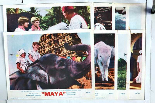 ORIGINAL LOBBY CARDS - MAYA - 1966 - set of 8