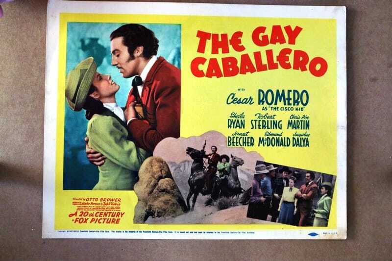 ORIGINAL LOBBY CARD - GAY CABALLERO - 1940 - title card