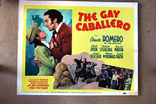 ORIGINAL LOBBY CARD - GAY CABALLERO - 1940 - title card