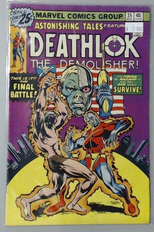 MARVEL COMIC BOOK - ASTONISHING TALES DEATHLOK NUMBER 35