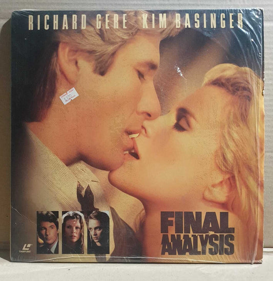 LASERDISC MOVIE - FINAL ANALYSIS - Richard Gere, Kim Basinger