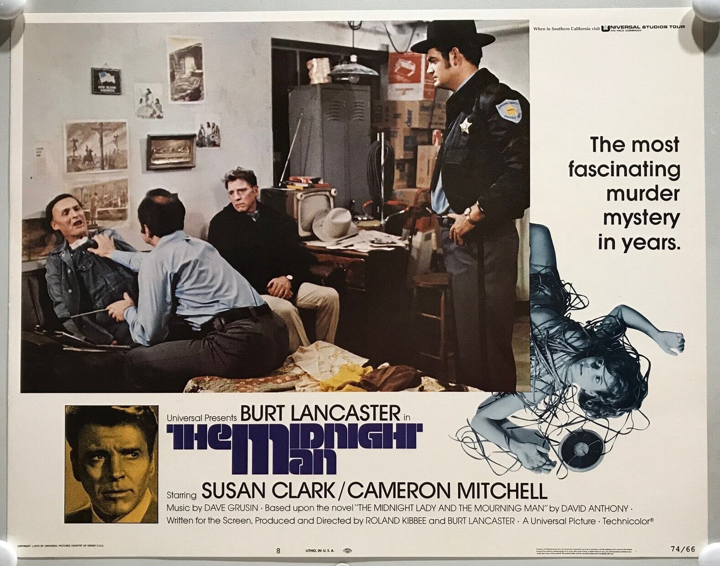 ORIGINAL LOBBY CARDS - MIDNIGHT MAN (The) - 1996 - set of 8