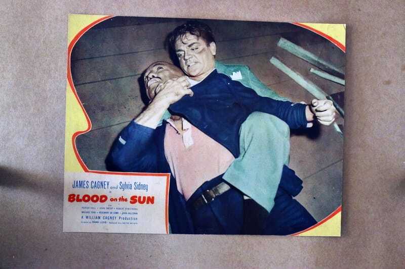 ORIGINAL LOBBY CARD - BLOOD ON THE SUN - 1945 - title card