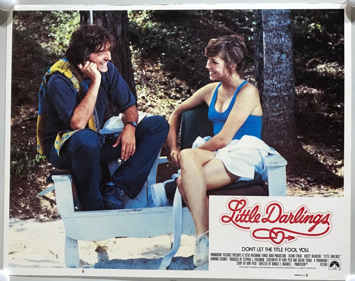 ORIGINAL LOBBY CARDS - LITTLE DARLINGS - 1980 - set of 8