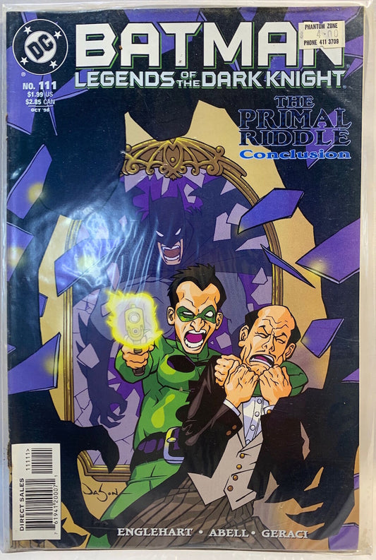 COMIC BOOK - Batman - Legends of the Dark Knight THE PRIMAL RIDDLE PART 3 OF 3 #111