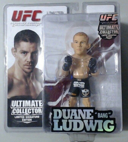 UFC - DUANE "BANG" LUDWIG - COLLECTABLE FIGURE - LIMITED SIGNED EDITION - NEW IN BOX