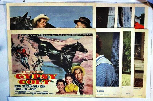 ORIGINAL LOBBY CARDS - GYPSY COLT - 1954 - set of 8