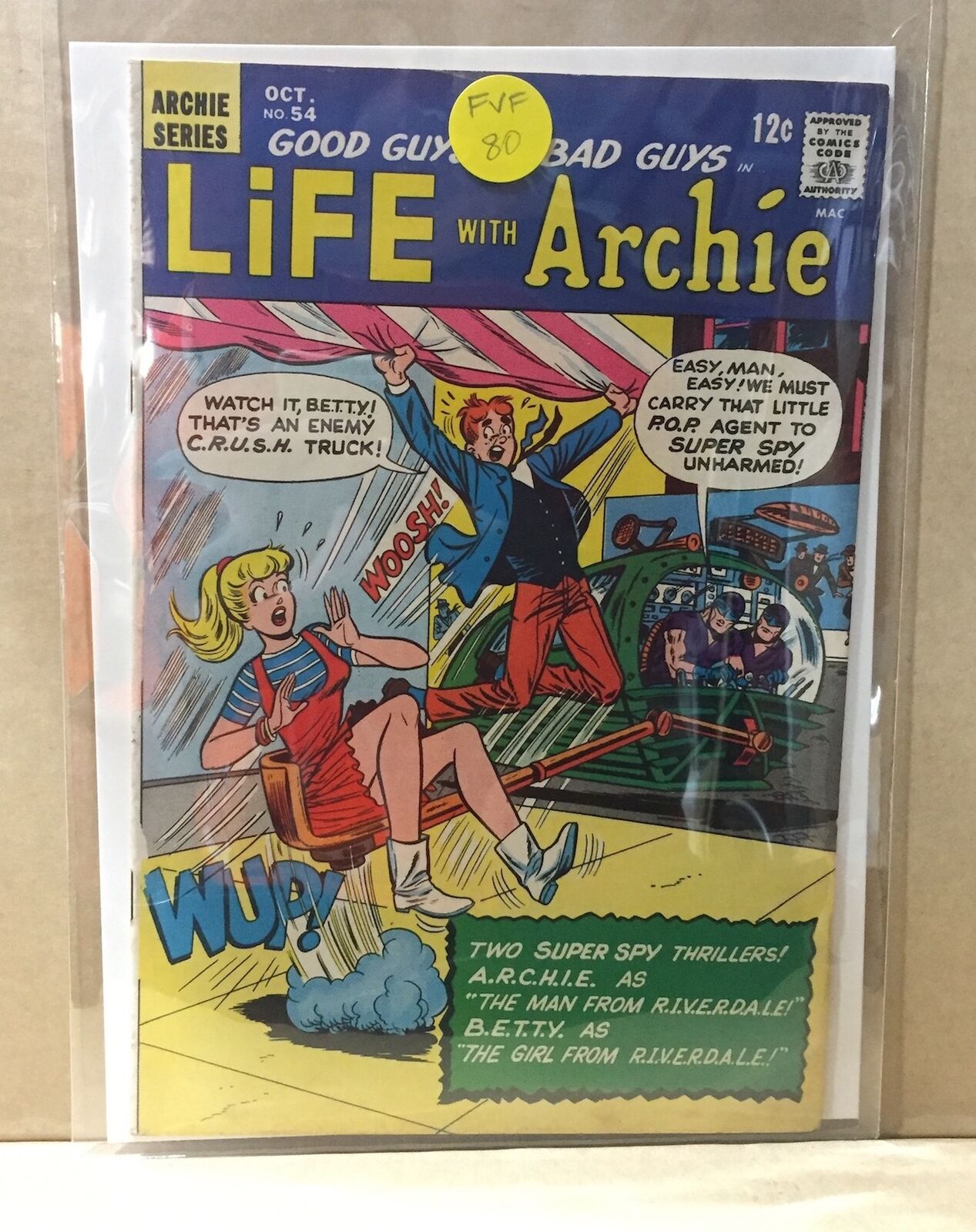 COMIC BOOK - LIFE WITH ARCHIE NO.54