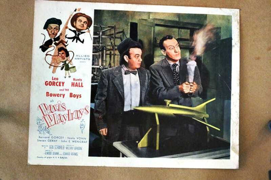 ORIGINAL LOBBY CARD - PARIS PLAYBOYS - 1954 - title card