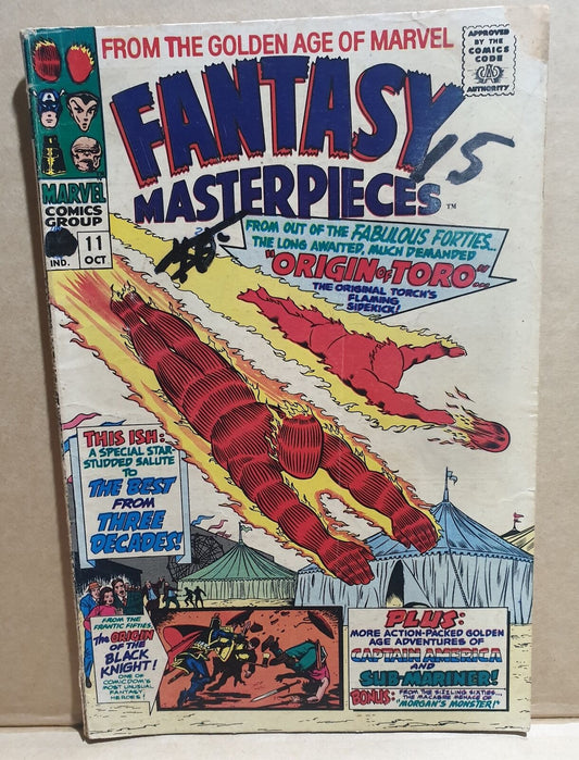 COMIC BOOK - FANTASY MASTERPIECE #11 CAPTAIN AMERICA MARVEL