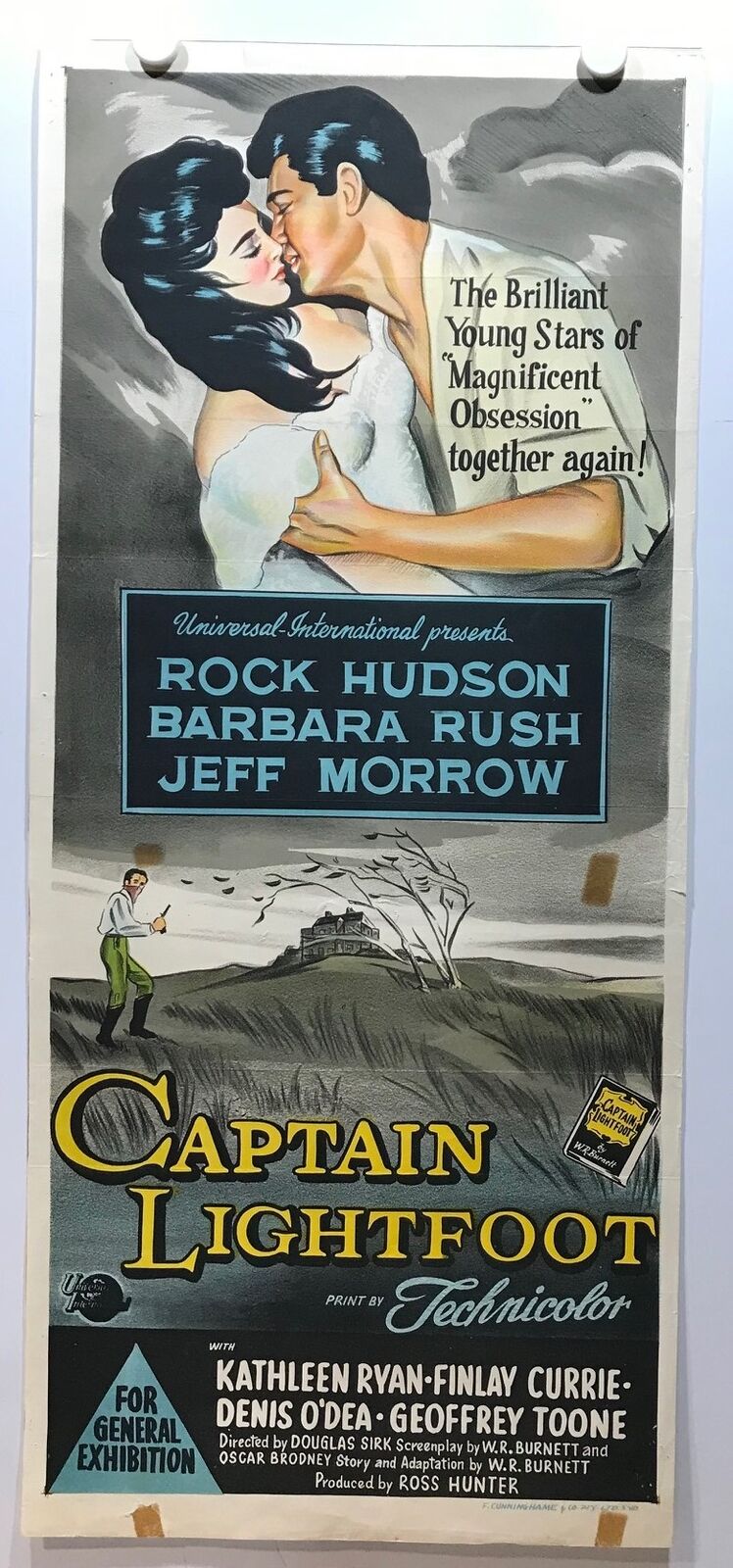 ORIGINAL DAYBILL MOVIE POSTER - CAPTAIN LIGHTFOOT