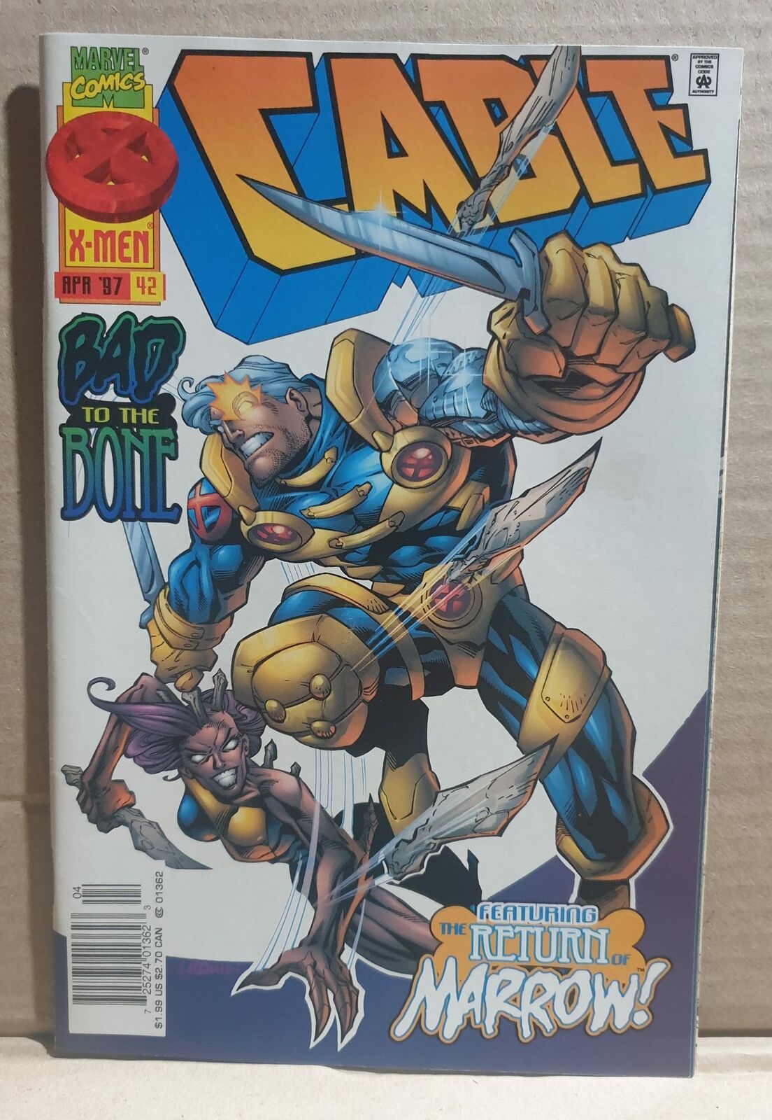 COMIC BOOK - MARVEL CABLE #42