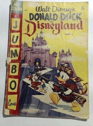 COMIC BOOK ~~ WALT DISNEY'S DONALD DUCK IN DISNEYLAND PART 2 S3