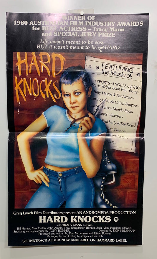 ORIGINAL DAYBILL MOVIE POSTER - HARD KNOCKS