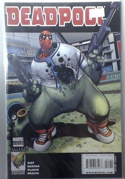 DEADPOOL Comic Book Marvel 2ND PRINTING VARIANT 1