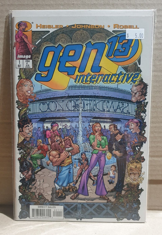 COMIC BOOK - IMAGE GEN 13 INTERACTIVE #1