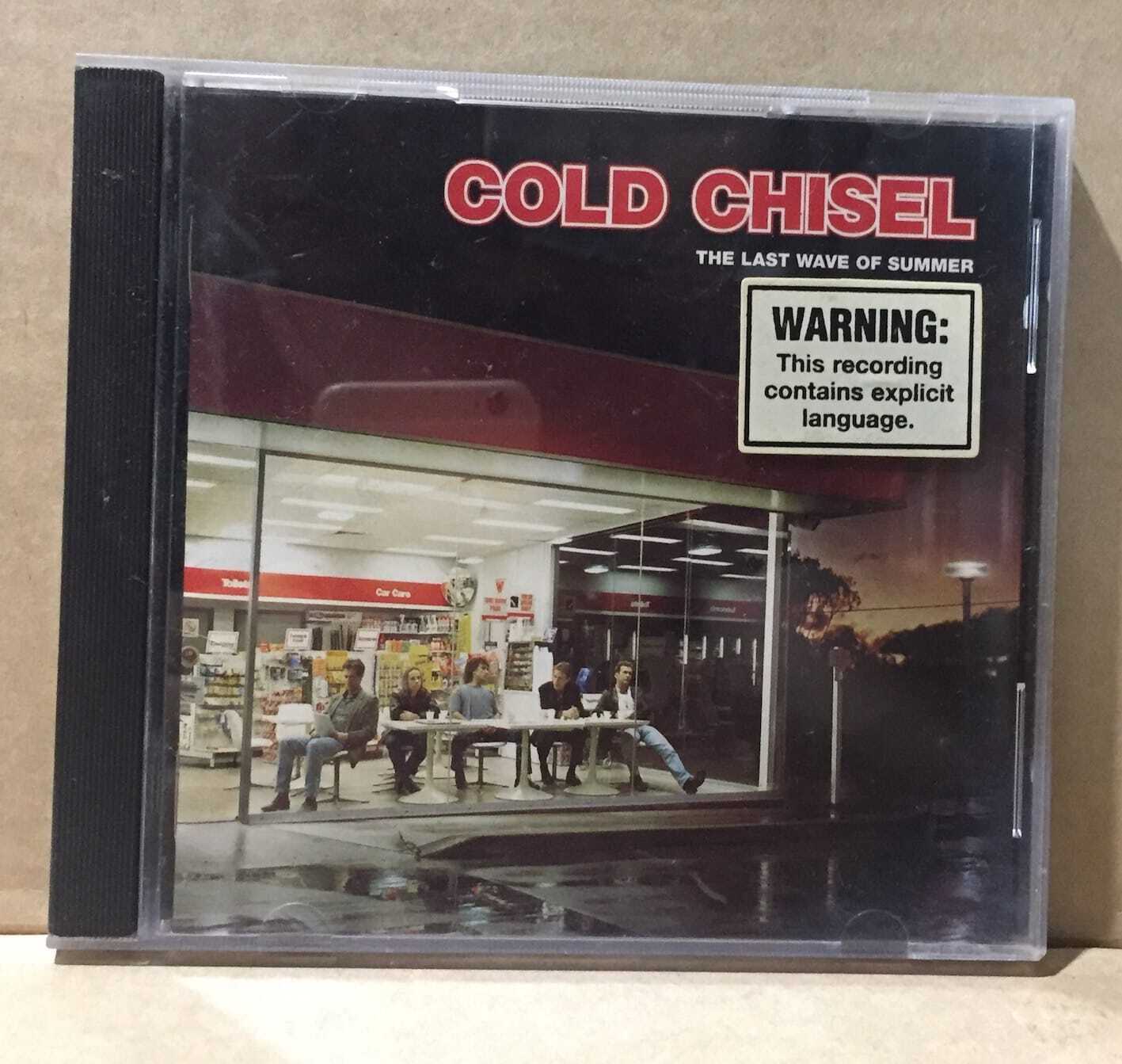 MUSIC CD IN CASE - COLD CHISEL - THE LAST WAVE OF SUMMER