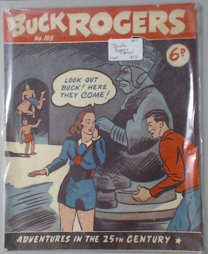 COMIC BOOK - TIP TOP COMICS - THE ADVENTURES OF BUCK ROGERS #105