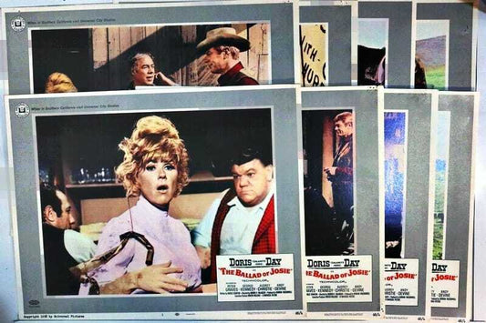 ORIGINAL LOBBY CARDS - BALLAD OF JOSIE - 1968 - set of 8