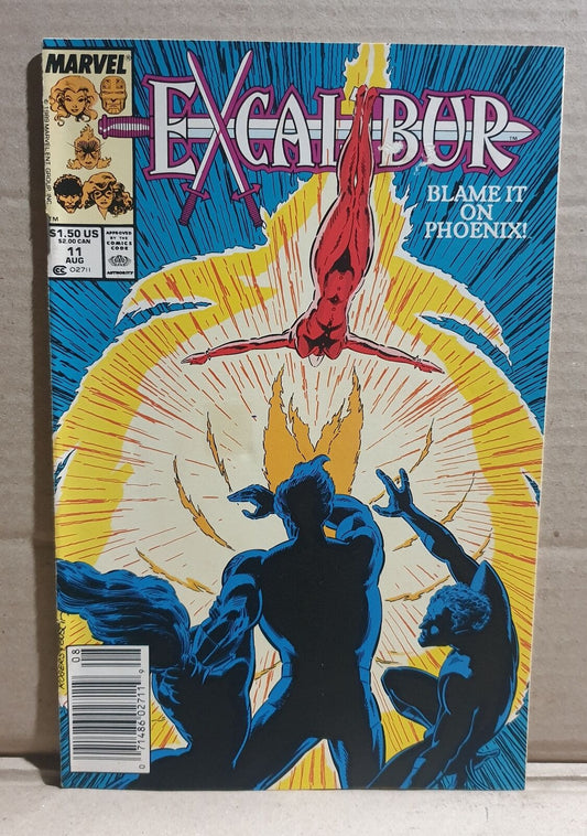 COMIC BOOK -  MARVEL EXCALIBUR #11