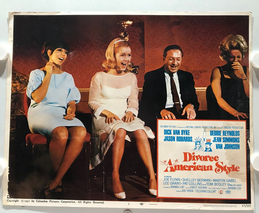 ORIGINAL LOBBY CARDS - DIVORCE AMERICAN STYLE (b) - 1967 - set of 8